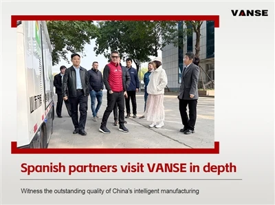 Un agent spaniol a vizitat Shandong Vanse Machinery Technology Co., LTD
