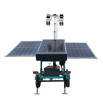 VANSE WS-200T PANOURI SOLARE RETRACTABILE MOBILE TURNUL DE ILUMINĂ CATARG