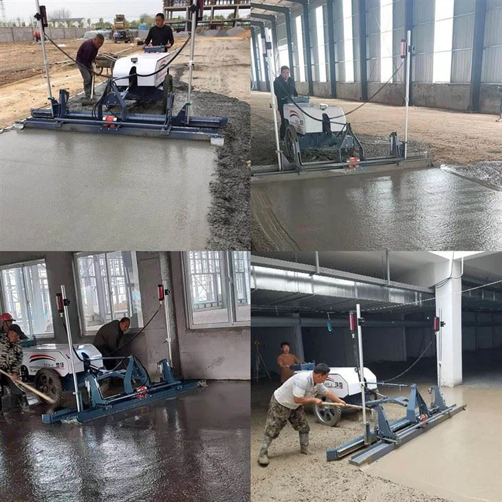 concrete vibration leveling floor leveling machine