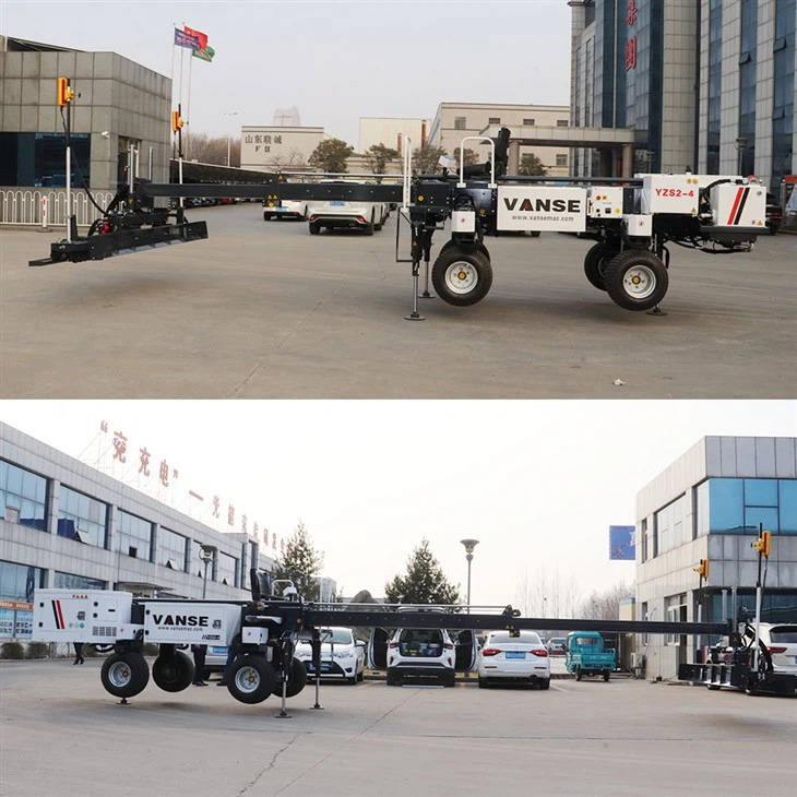 concrete laser leveling machine road floor leveling machine