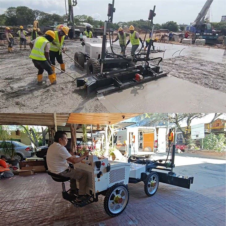concrete laser leveling machine road floor leveling machine